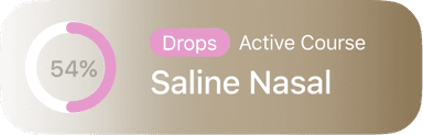 Baby medicine tracker progress